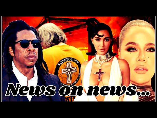 LA BLACKOUT! Missing fire victims| Rumors Jay-Z| Fake Humanitarians Kardashian & Scientology