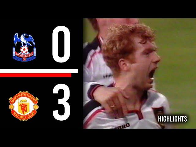 Crystal Palace v Manchester United | Highlights | 1997/1998