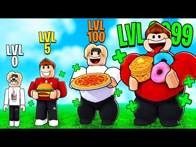 ALLES ESSEN und EXTREM FETT WERDEN! (Roblox)