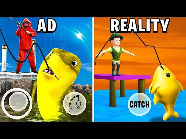 Fake Mobile Game Ads vs Reality