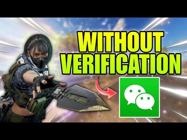 HOW TO CREATE A WECHAT ACCOUNT WITHOUT VERIFICATION!! | DELTA FORCE MOBILE