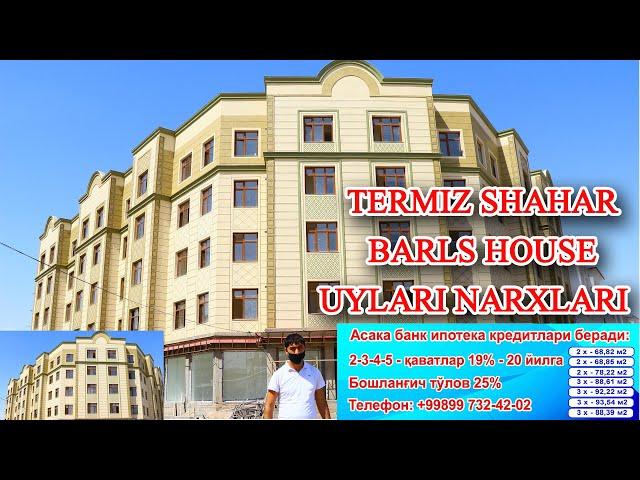 TERMIZ SHAHRIDA ARZON UYLAR REMONTI BILAN BARLS HOUSE [ТЕРМИЗ ШАХРИДАГИ ЭНГ АРЗОН УЙЛАР НАРХЛАРИ]