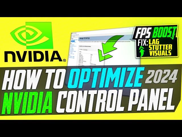  How to Optimize Nvidia Control Panel For GAMING & Performance The Ultimate GUIDE 2024 *NEW* 