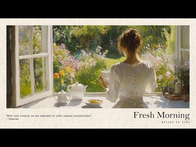 Fresh Morning | A playlist for a quiet morning | Work Study Focus Reading | Stress Relief Calm Relax
