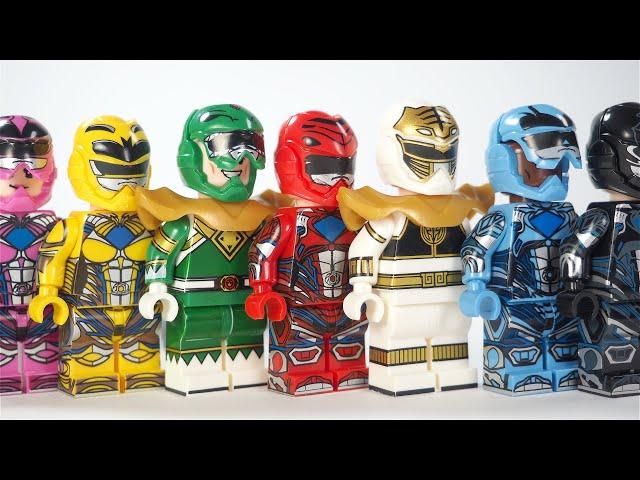 LEGO Power Rangers | Unofficial Lego Minifigures