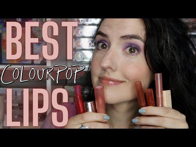 All of My Favorite ColourPop Lip Colors for National Lipstick Day! | TOP 15 ColourPop Lipsticks