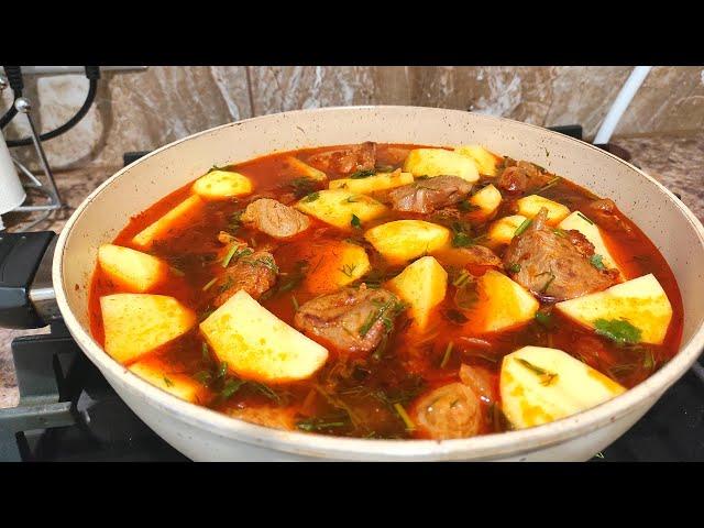 СОУС - Картошка с МЯСОМ! Безумно Вкусный Рецепт.