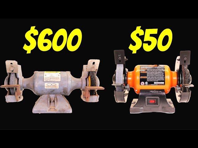 BENCH GRINDER - MOST EXPENSIVE vs. CHEAPEST