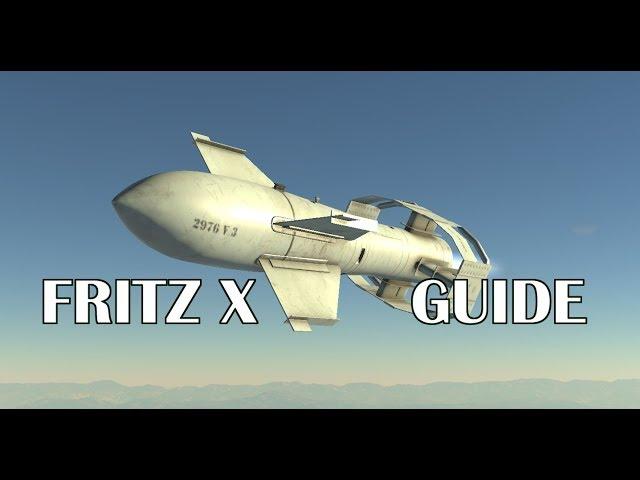 War Thunder Guide : How to aim the Fritz X bomb