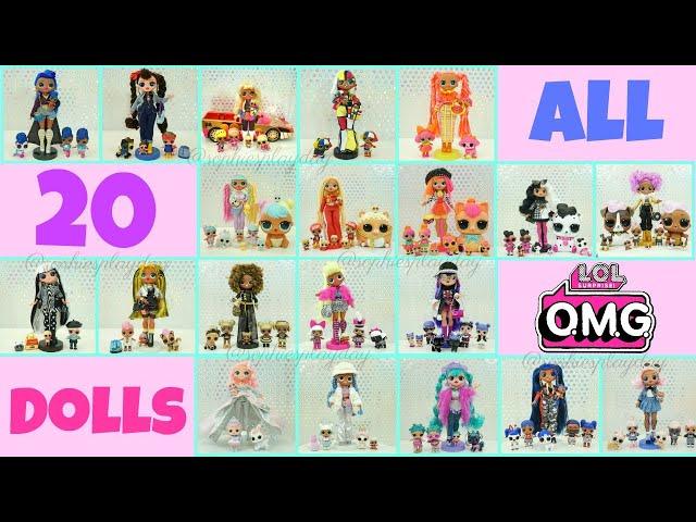 LOL Surprise OMG Dolls Complete Set With Families Series 1-2 Winter Disco Lights Amazing Surprise