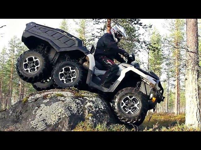  КвадроЦиклы 6х6 (Off-road ) - СумаСшедшие Проходимцы !