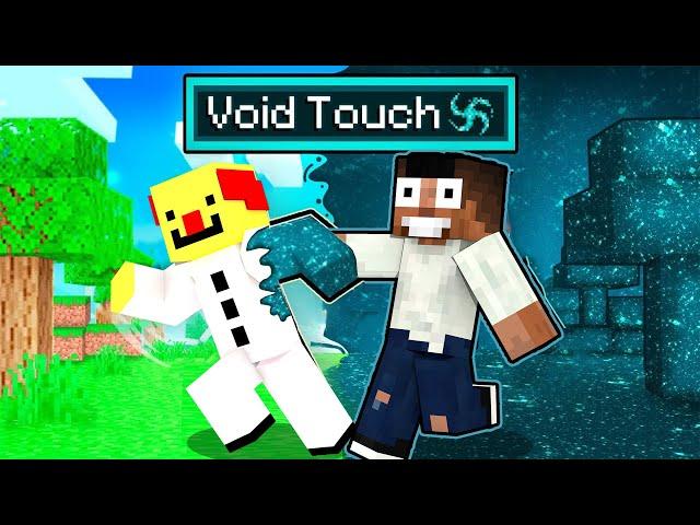 Minecraft, but everything I Touch Turns to Void || Minecraft Mods || Minecraft gameplay