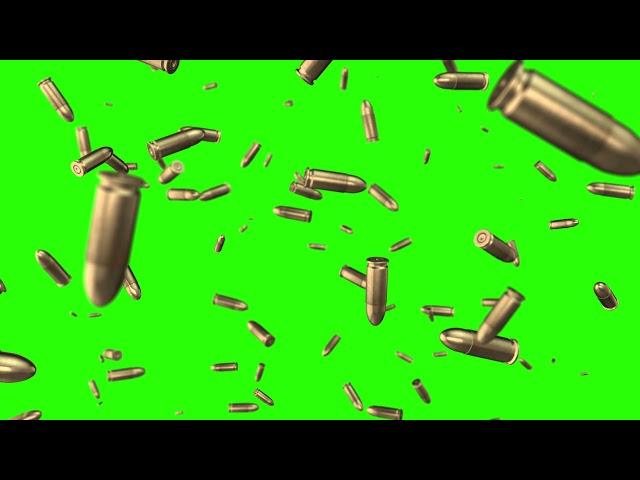 #Футаж падающие пули из автомата ◄4K•HD► #Footage falling bullets from a machine gun