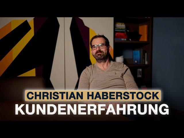 "Ich bin endlich raus aus dem Hamsterrad!" - Kundenstimme Christian Haberstock (Versicherungsmakler)