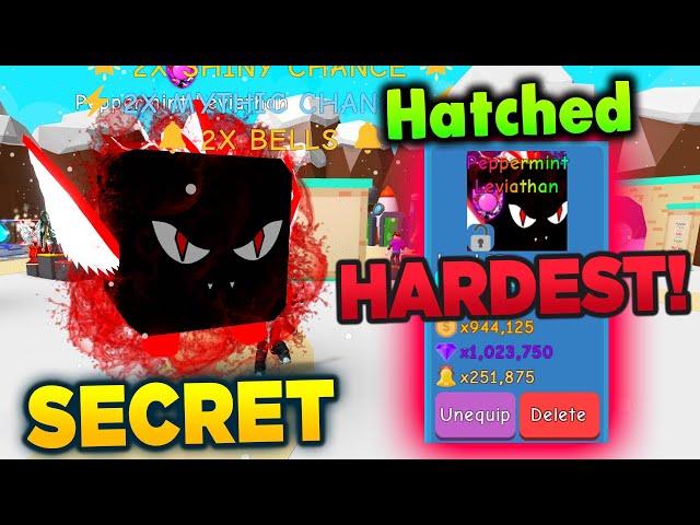 Did I Really Just Hatch THIS SECRET PET?! in Roblox Bubblegum Simulator