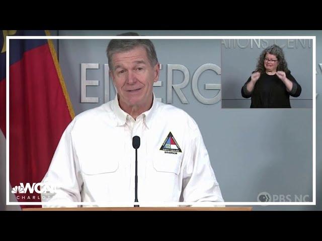 LIVE: North Carolina Gov. Roy Cooper on Helene preps, latest forecast