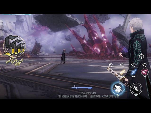 This is the FASTEST battle in PGR - Vergil vs Vergil BETA