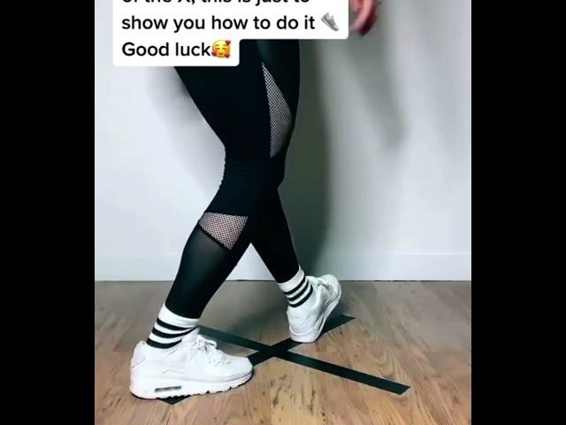 Tik tok shuffle dance tutorial #shorts