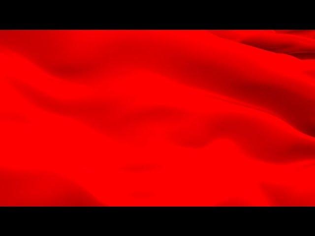 Red color waving flag. Colorful 3d Magic Red flag waving. Sign of Blood Red. Red flag HD