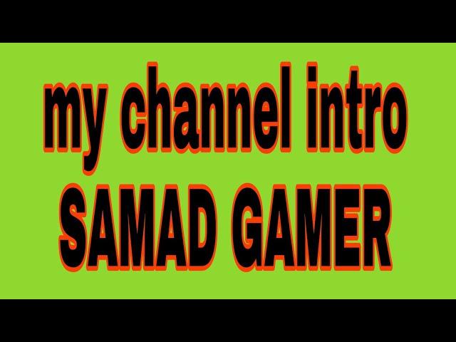 #samadgamer #freefiregame play ki#intro#