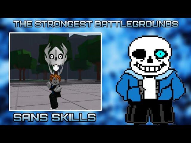 The Strongest Battlegrounds Script | Sans Skills | Mobile