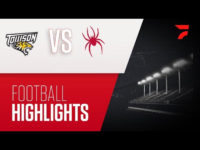 Highlights: Towson vs Richmond Football | 2024 CAA