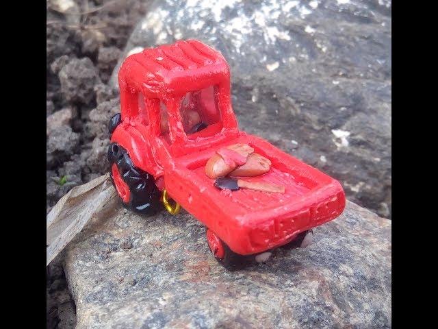Plasticine product  T-16 Пластилиновая лепка трактор Т-16
