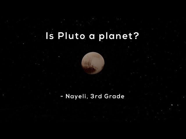 Is Pluto a planet?