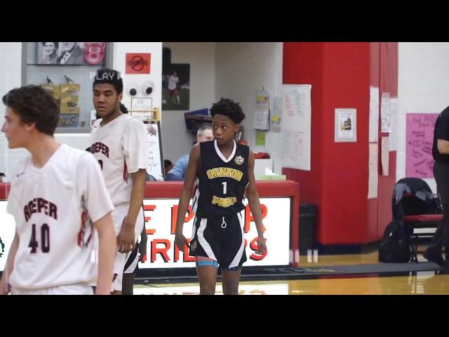Brandon Owens Canton Prep High School JV Game Highlight