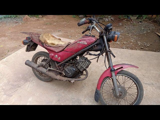 Honda Raccoon Full Restoration | Honda 50cc 2 Stroke bike Restoration