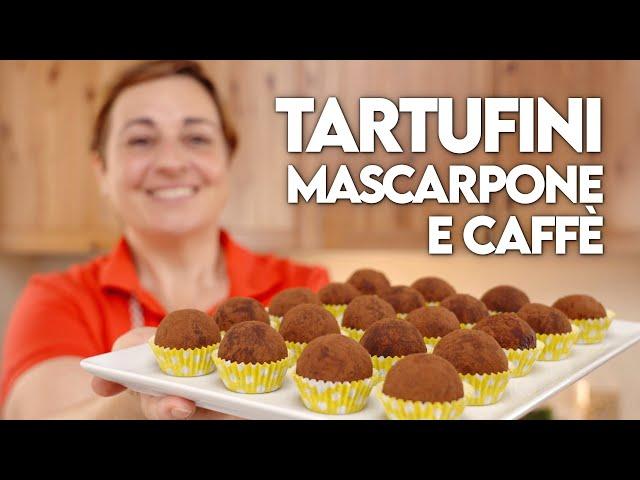 Mascarpone and Coffee Truffles - Easy recipe homemade by Benedetta