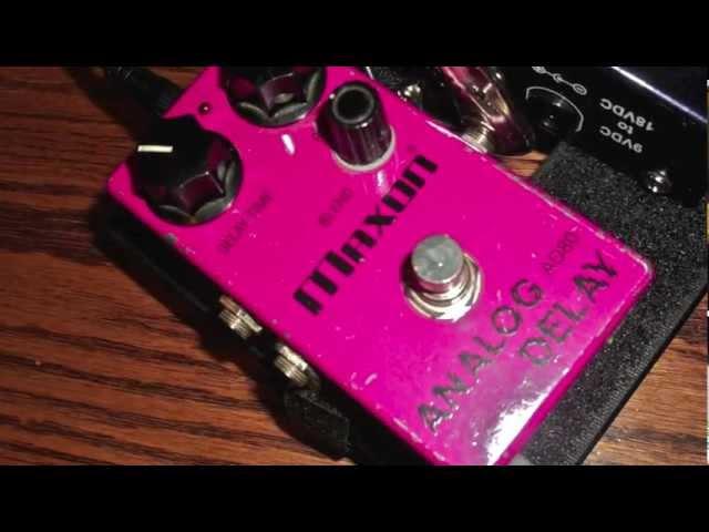 Maxon AD80 Analog Delay demo