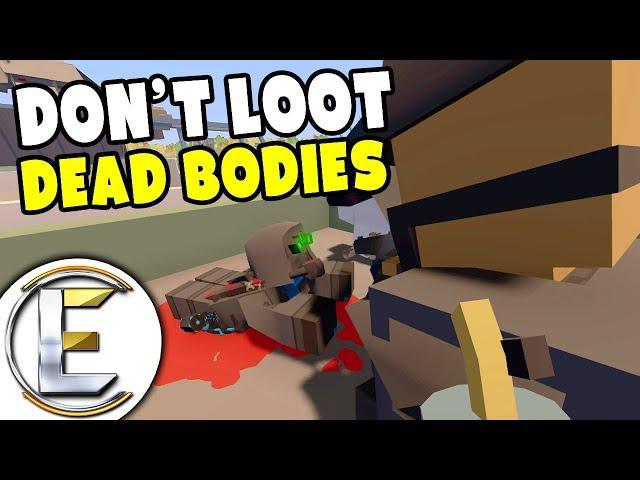 Don't Loot Dead Bodies In RP Server - Unturned Roleplay (A Kid Tries To Get Me Banned)