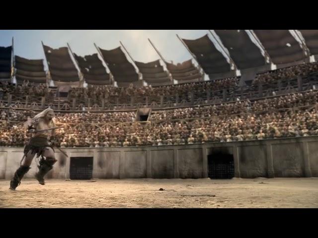 Spartacus dan Crixus VS Theocoles | Film Kolosal