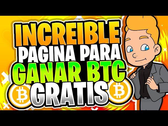 COMO GANAR BITCOIN GRATIS 2024 | COMO CONSEGUIR BITCOINS GRATIS | COMO GANAR BTC sin INVERSION 2024