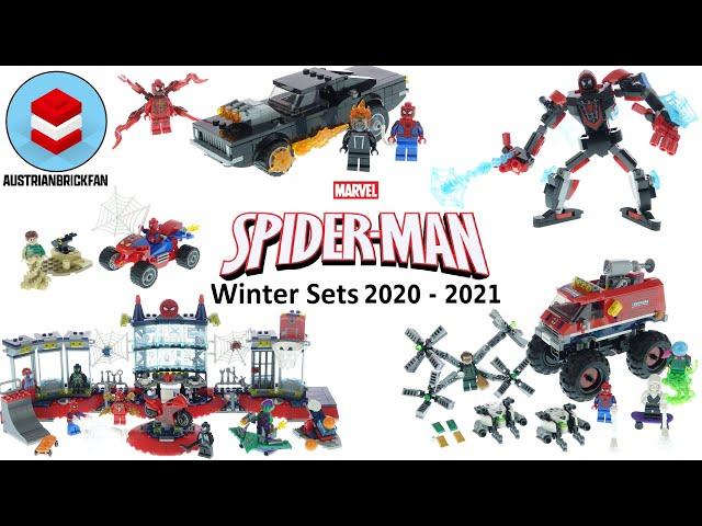 All Lego Spider-Man Sets Winter 2020-2021 - Lego Speed Build Review