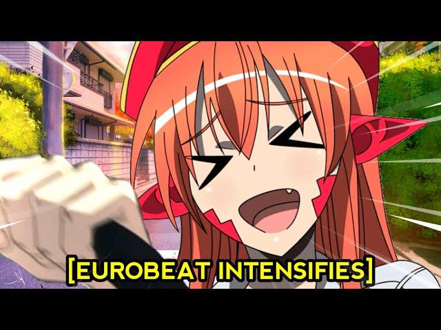 SAIKOUSOKU FALL IN LOVE // Eurobeat Remix - Monster Musume