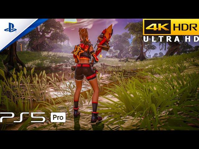 Fortnite (PS5 PRO) 4K 60FPS HDR Gameplay (Chapter 2 REMIX)