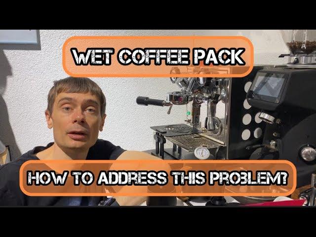 Wet coffee pack on Saeco-Philips machines (modern). How to understand problem.