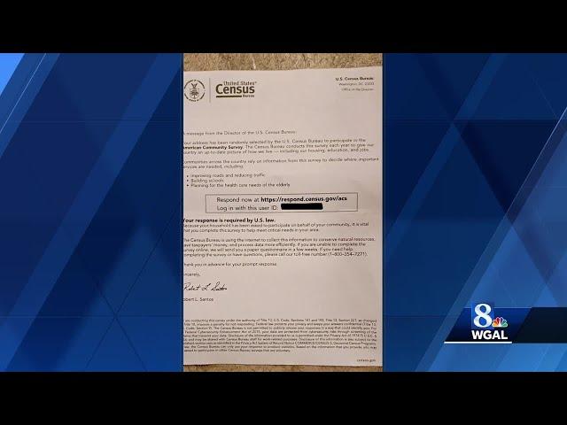 Is a letter about a U.S. Census Bureau survey the real deal or a scam?