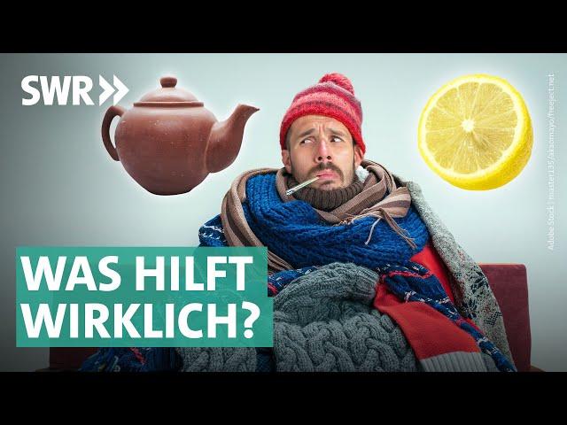 Erkältung – was tun? Hilft Vitamin C, Tee oder frische Luft? | Marktcheck SWR