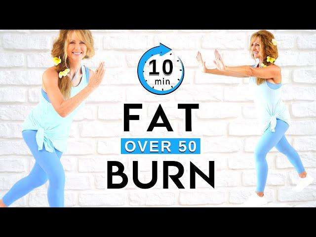 10 Minute Fat Burning Morning Routine | Low Impact Cardio!