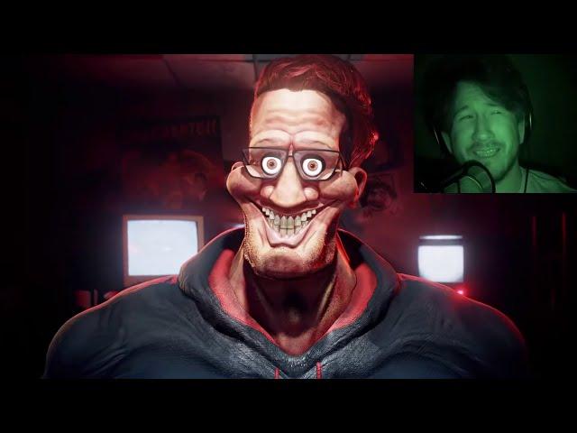 Markiplier reacts to Five Nights At Markipliers Animation [ MeatCanyon ]