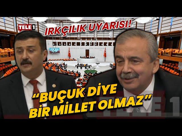 Sırrı Süreyya Önder'den Meclis'te İYİ Partili Türkoğluna ırkçılık tepkisi!