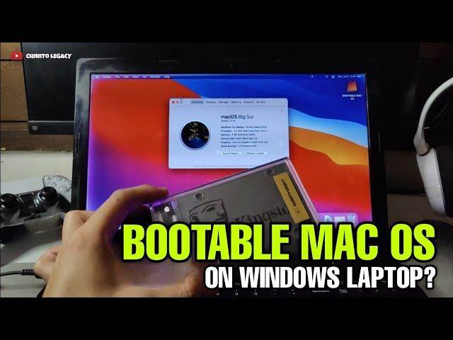 HOW TO INSTALL BOOTABLE MAC OS ON LAPTOP OR COMPUTER?