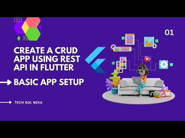 Flutter CRUD APP with API Integration || Project Setup (01) || #technology #developer #coders #funny