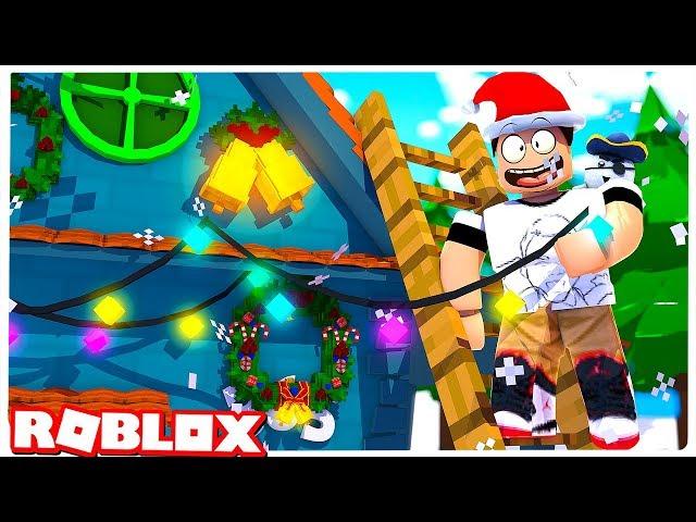 КАК УКРАСИТЬ ДОМ К НОВОМУ ГОДУ ??? | ROBLOX ПО РУССКИ | | Роблоксер Альберт