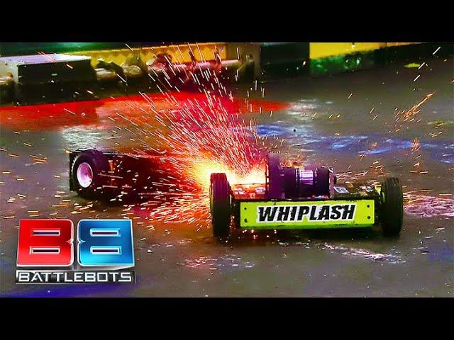 All Main Event Knockouts From World Championship 4 - Fight Nights | BattleBots