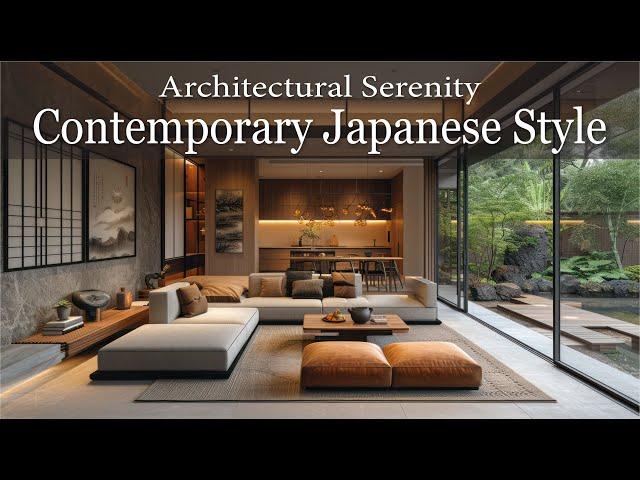 Harmony in Design: Exploring a Contemporary Japanese-Style House