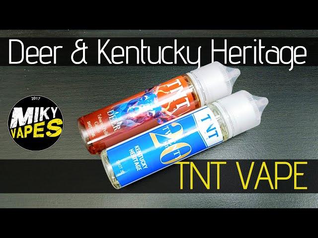 La doppia via del Kentucky - Kentucky Heritage e Deer di TNT Vape